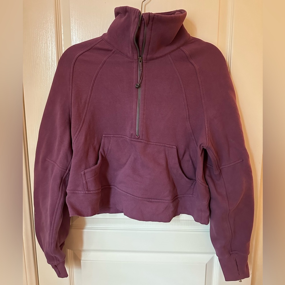 Lululemon Scuba Oversized Funnel Neck Half Zip